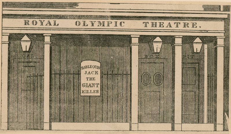 Królewski Teatr Olimpijski, Londyn autorstwa English School