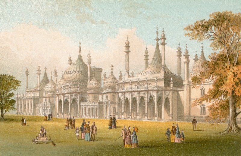 Pawilon Królewski — Brighton autorstwa English School