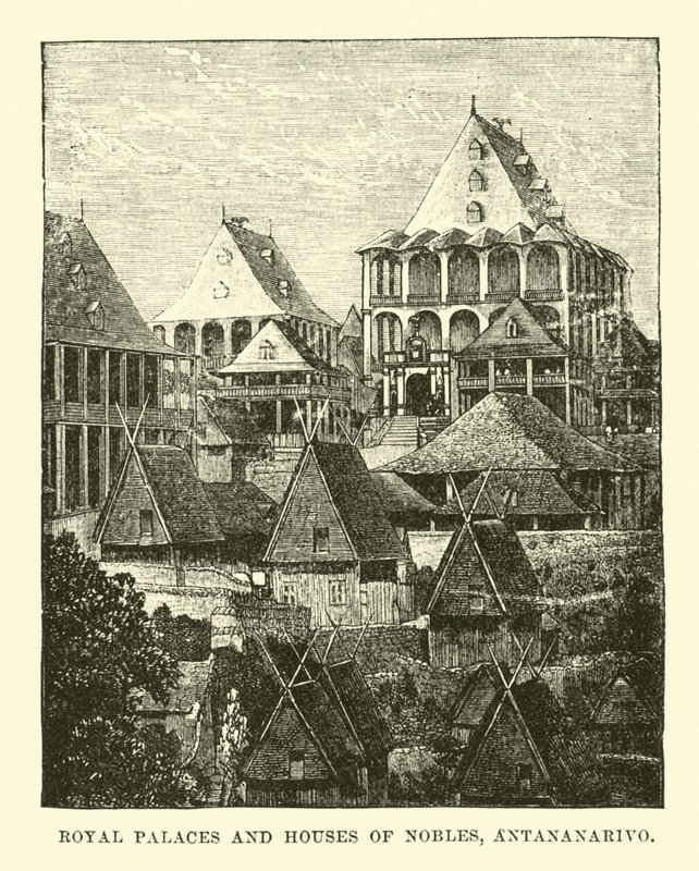Pałace królewskie i domy szlacheckie, Antananarywa autorstwa English School