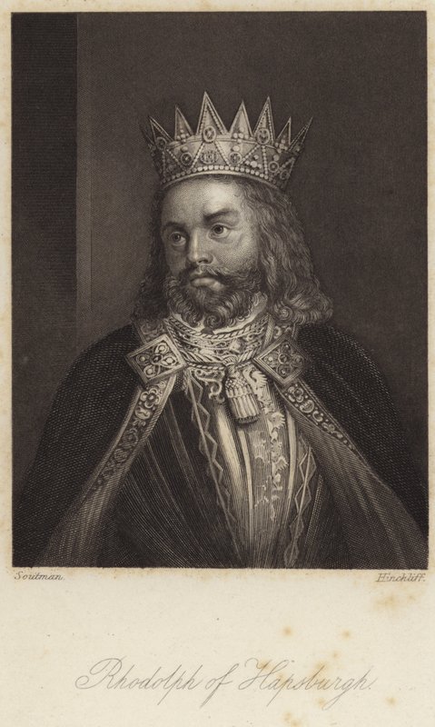 Rudolf Habsburga autorstwa English School