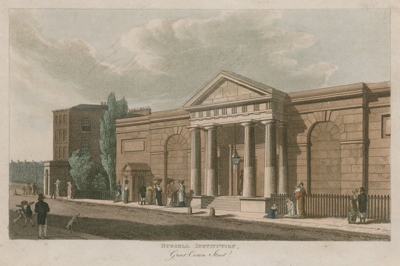 Russell Institution, Great Coram Street, Londyn autorstwa English School
