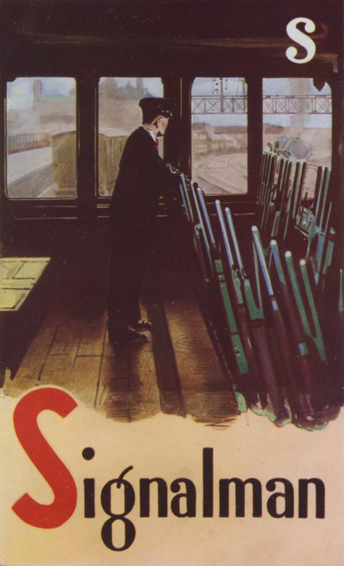 S, Sygnalista (druk kolorowy) autorstwa English School