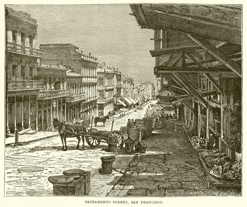 Sacramento Street, San Francisco autorstwa English School