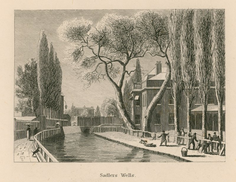 Sadlers Wells, Londyn autorstwa English School