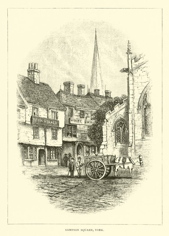 Plac Sampson, York autorstwa English School