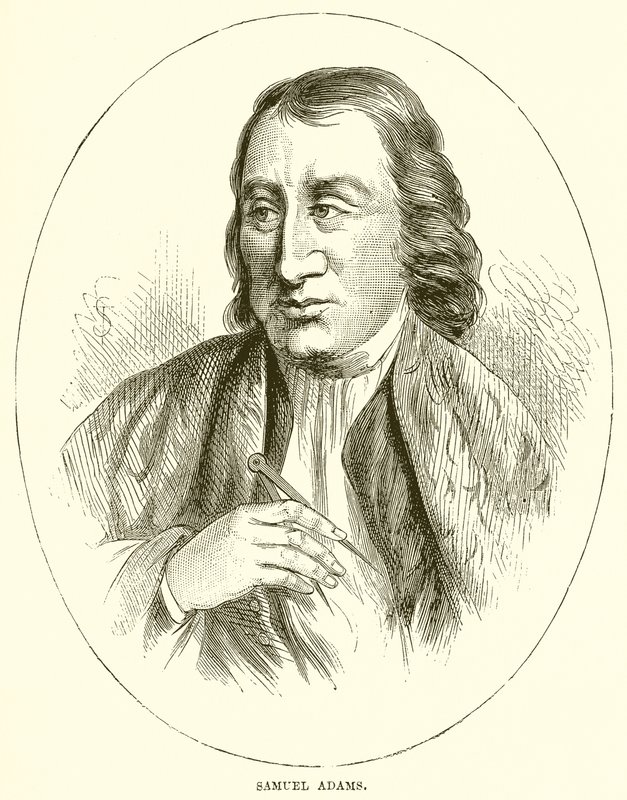 Samuel Adams autorstwa English School