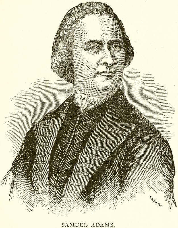 Samuel Adams autorstwa English School