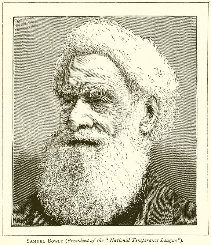 Samuel Bowly (Prezes National Temperance League) autorstwa English School