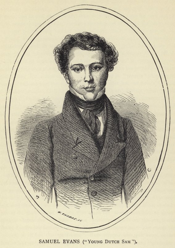 Samuel Evans, młody holenderski Sam autorstwa English School