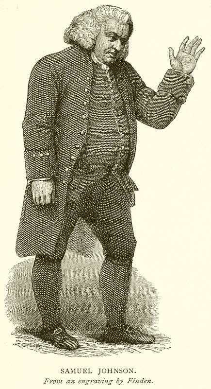 Samuel Johnson autorstwa English School