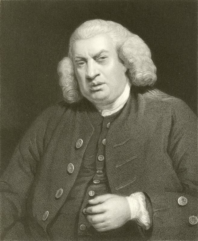 Samuel Johnson autorstwa English School