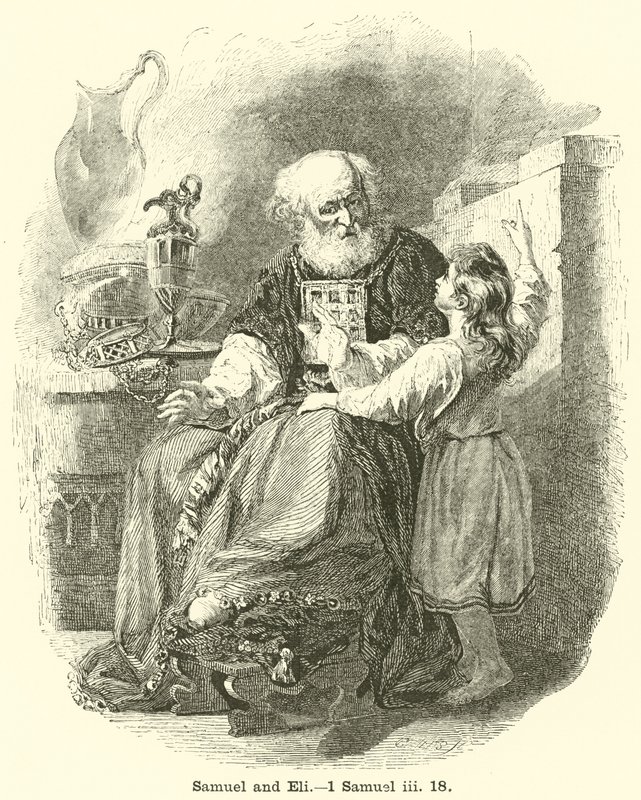 Samuel i Heli, 1 Samuela, iii, 18 autorstwa English School