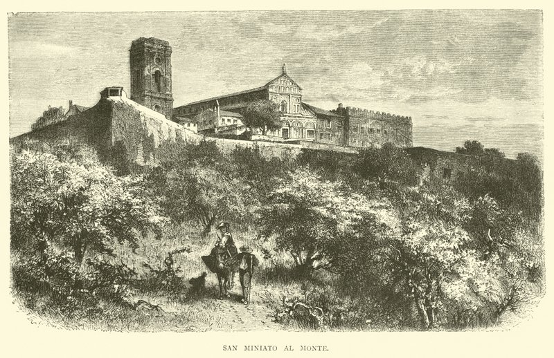San Miniato al Monte autorstwa English School