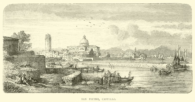 San Pietro, Castello autorstwa English School