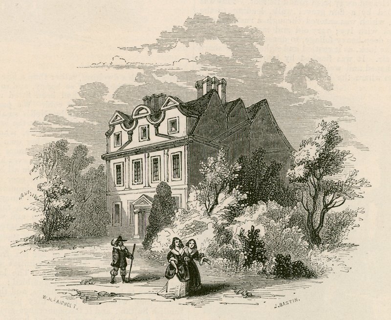 Sandford Manor House, Fulham, Londyn, dawniej miejsce zamieszkania Nell Gwynne autorstwa English School