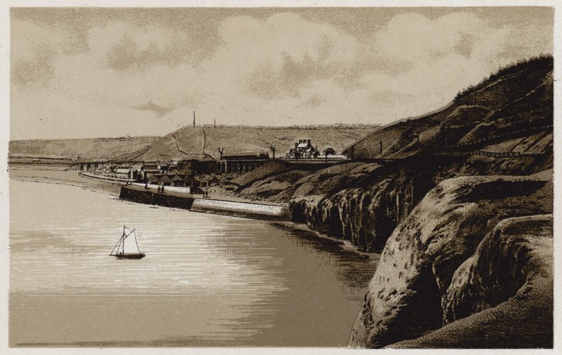 Sandsend (litografia) autorstwa English School