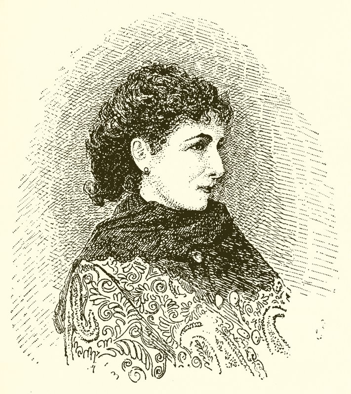 Sarah Bernhardt autorstwa English School