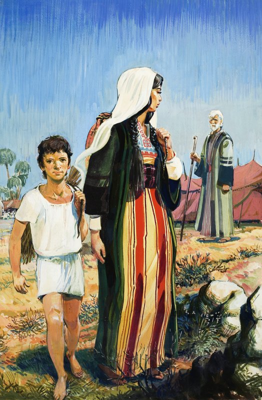 Sara i Izaak autorstwa English School