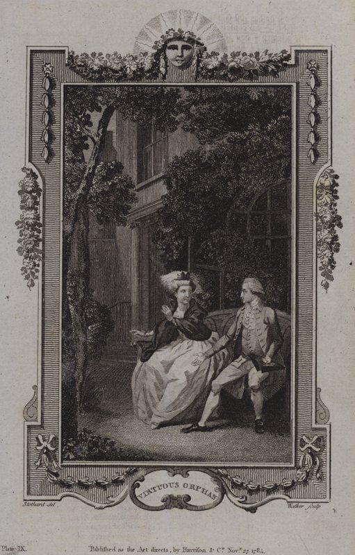 Scena z Cnotliwej sieroty — Mary Collyer autorstwa English School