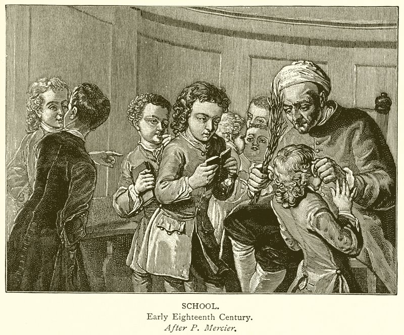 Szkoła. Początek XVIII wieku autorstwa English School