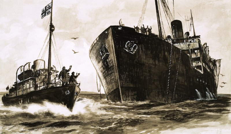 Sea Change, ilustrujący serialową historię Richarda Armstronga autorstwa English School