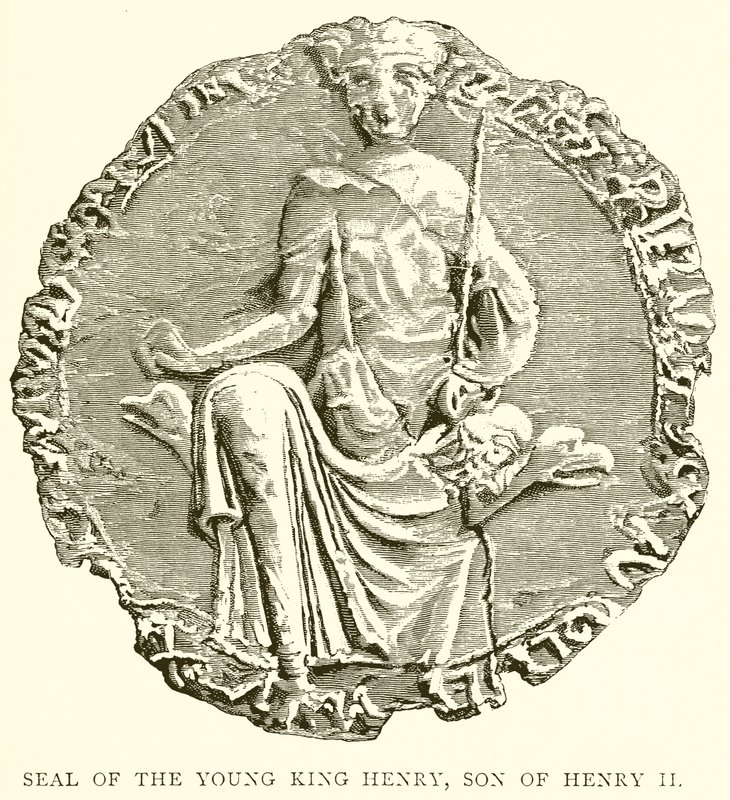 Pieczęć Młodego Króla Henryka, Syna Henryka II autorstwa English School