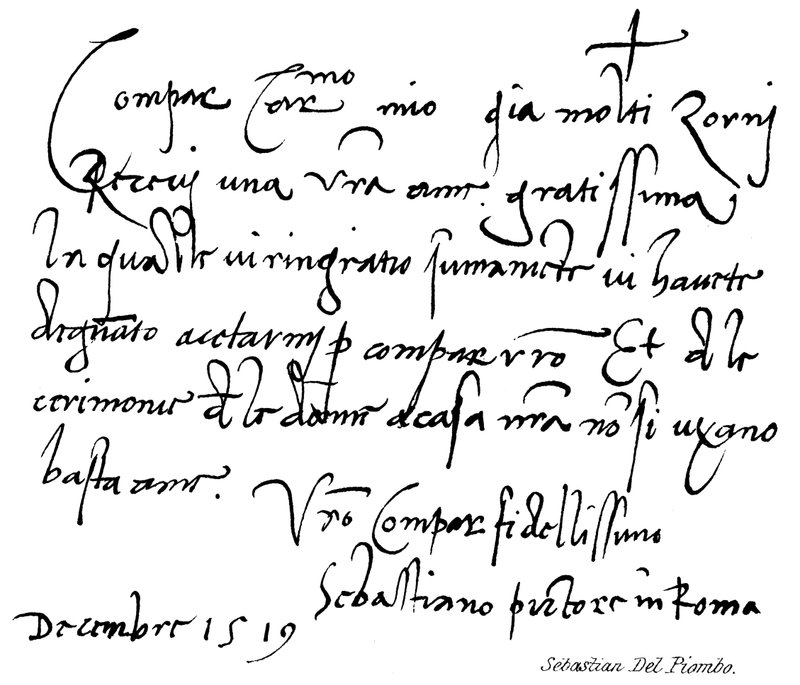 Sebastian Del Piombo autorstwa English School