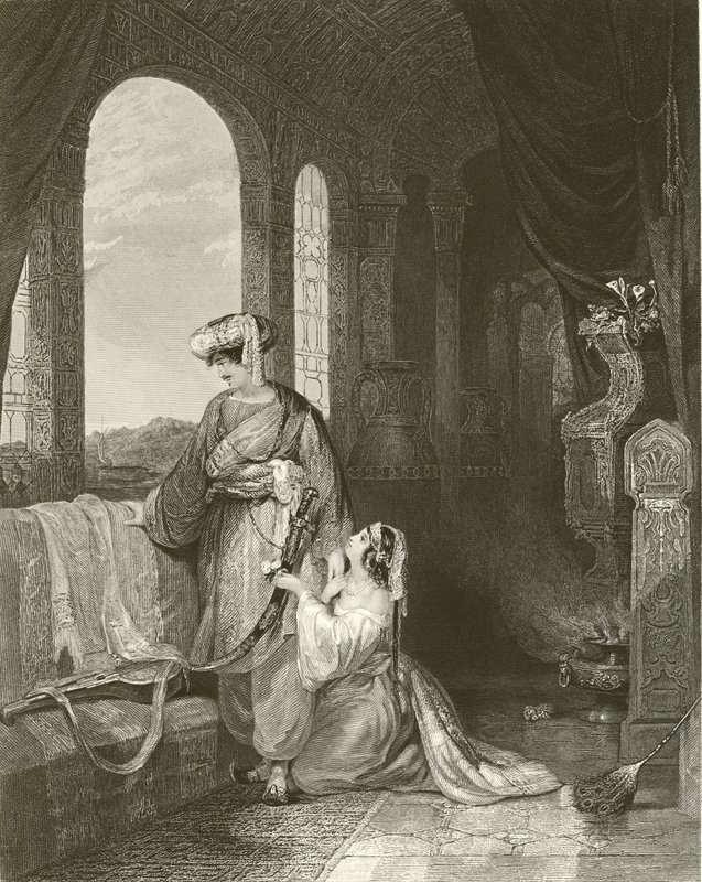Selim i Zuleika autorstwa English School