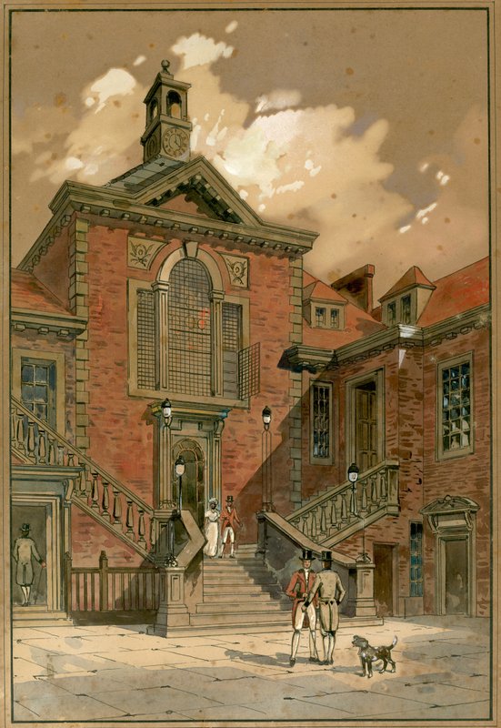 Serjeants Inn, Londyn autorstwa English School