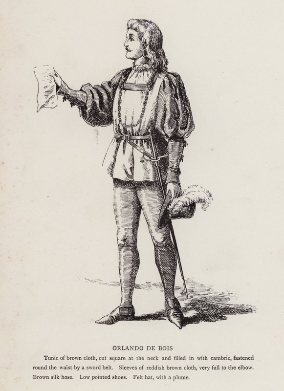 Szekspir, jak ci się podoba: Orlando De Bois (lito) autorstwa English School
