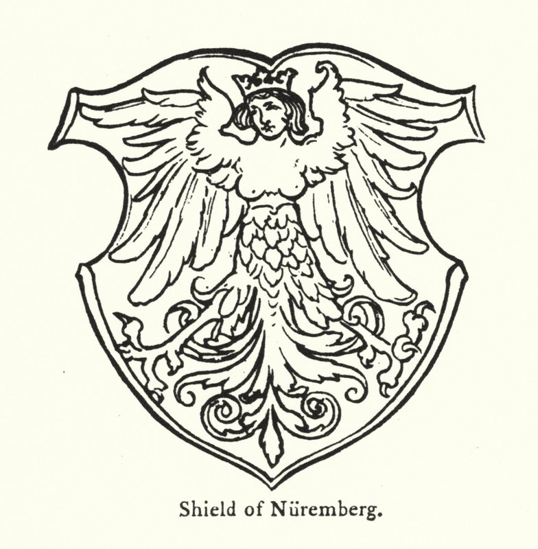 Tarcza Norymbergi (grafika) autorstwa English School