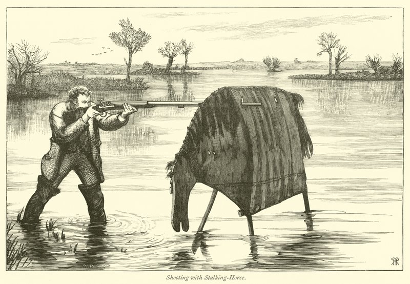 Strzelanie z Stalking-Horse autorstwa English School