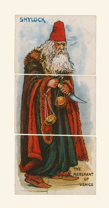 Shylock, kupiec wenecki autorstwa English School