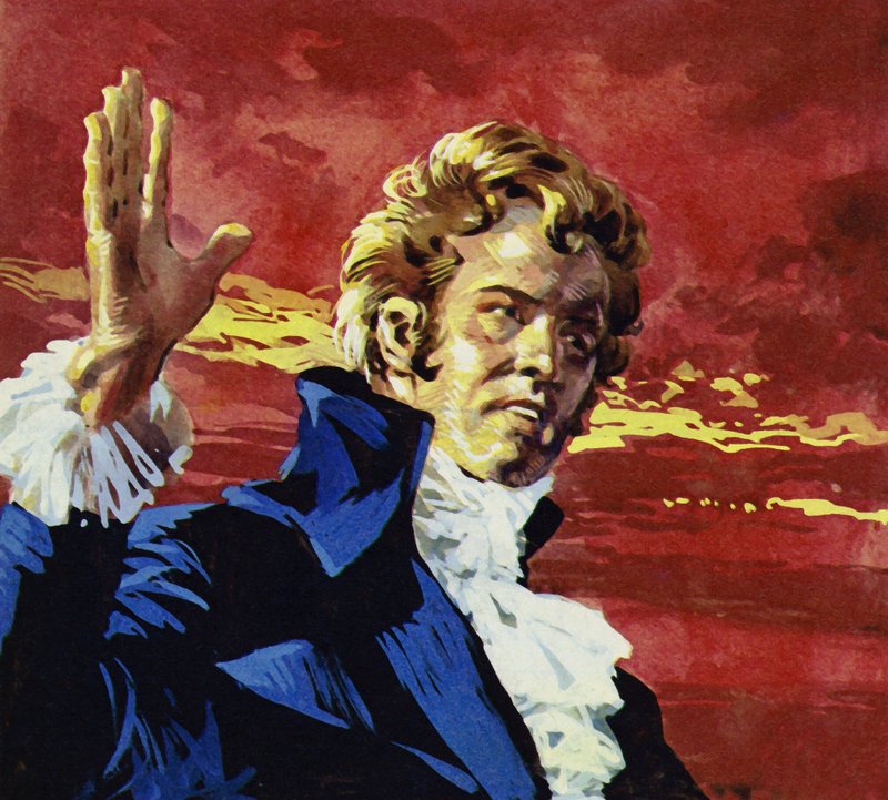 Simon Bolivar obiecał wyzwolić swoją ojczyznę spod surowych rządów Hiszpanii autorstwa English School