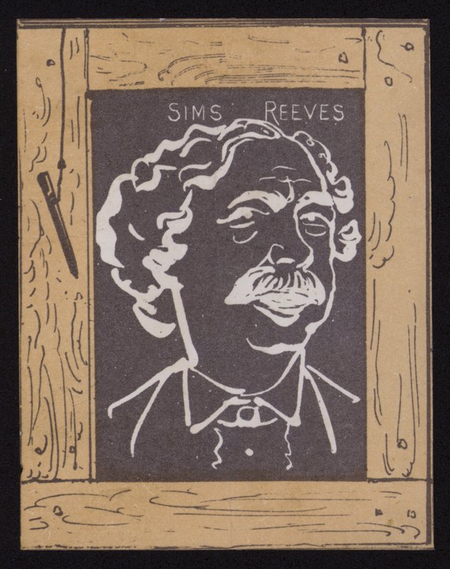 Sims Reeves, angielska śpiewaczka operowa autorstwa English School