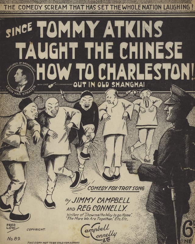 Odkąd Tommy Atkins uczył Chińczyków, jak wyjść z Charleston w Starym Szanghaju autorstwa English School