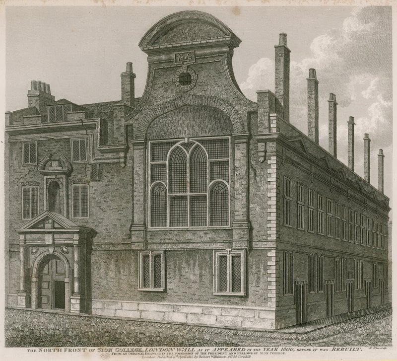 Sion College, Londyn autorstwa English School