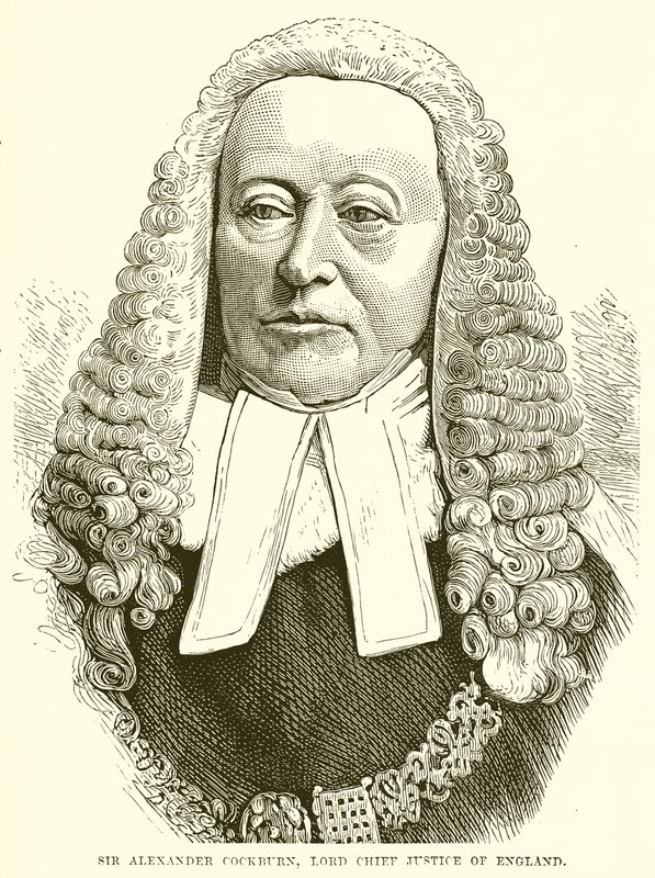 Sir Alexander Cockburn, Lord Naczelny Sędzia Anglii autorstwa English School