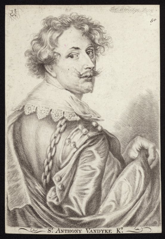 Sir Anthony van Dyck autorstwa English School