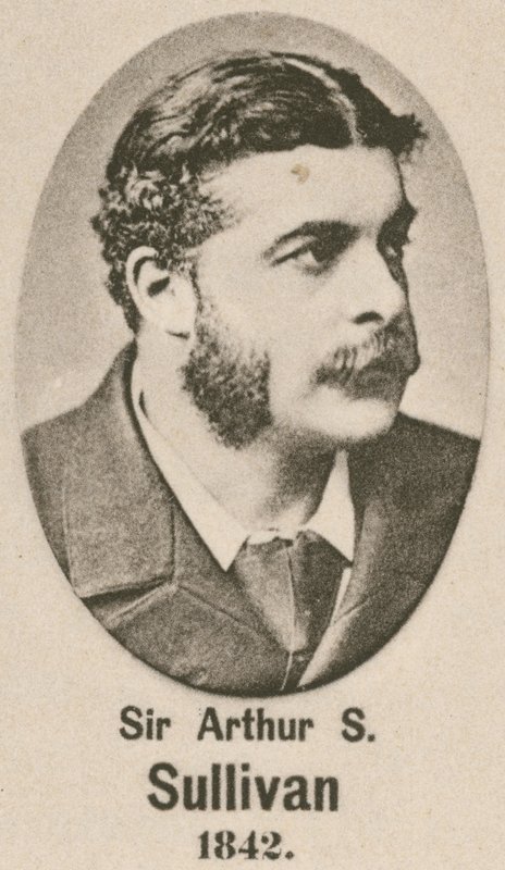 Sir Arthur S Sullivan (grawiura) autorstwa English School