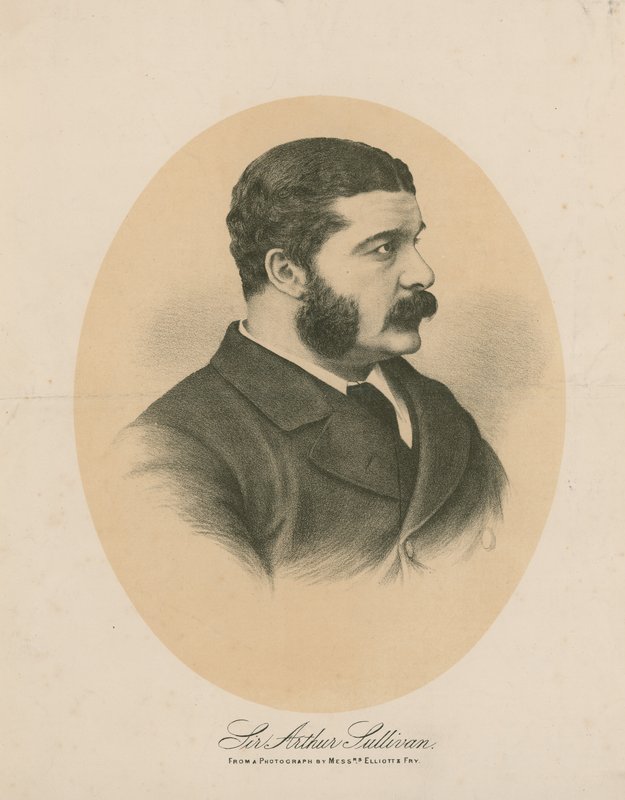 Sir Arthur Sullivan autorstwa English School