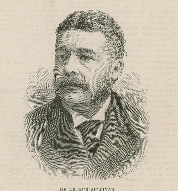Sir Arthur Sullivan autorstwa English School