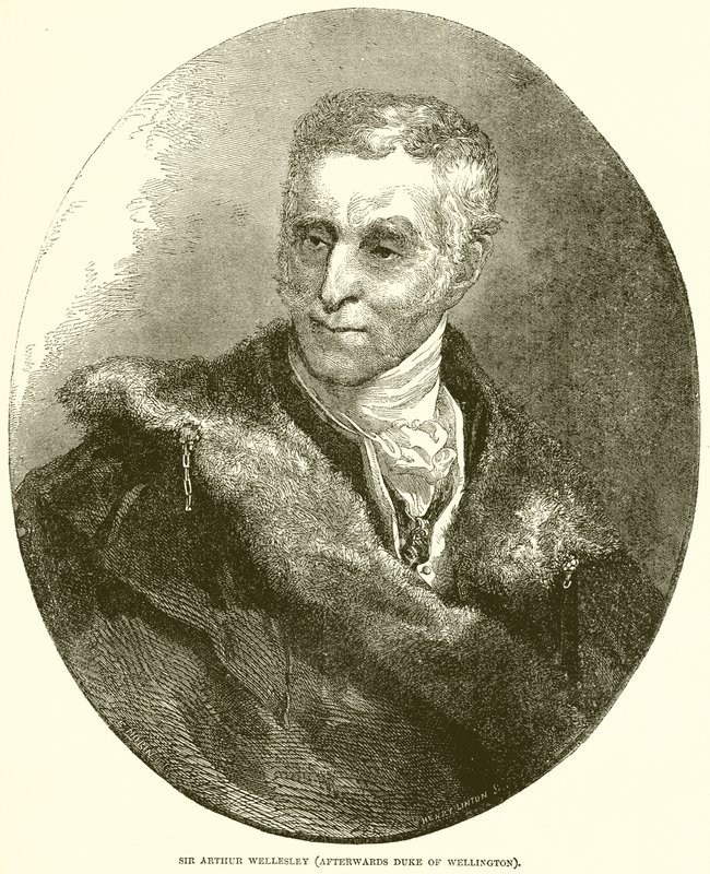 Sir Arthur Wellesley (po księciu Wellington) autorstwa English School