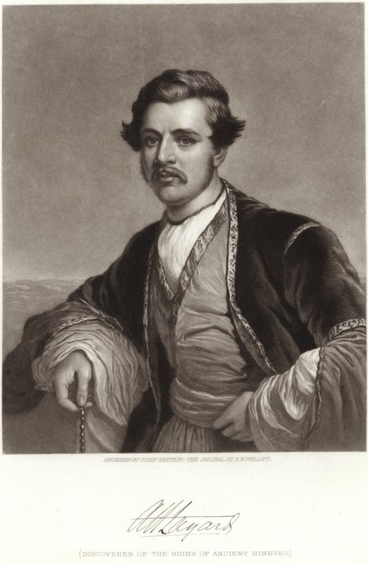 Sir Austen Henry Layard autorstwa English School
