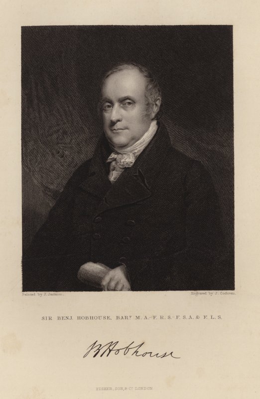 Sir Benjamin Hobhouse autorstwa English School