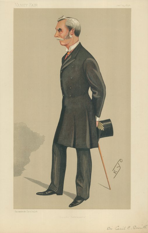Sir Cecil Clementi Smith, Straits Settlements, 23 stycznia 1892, komiks Vanity Fair autorstwa English School