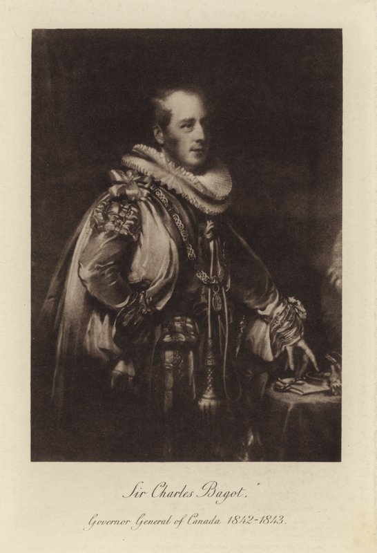 Sir Charles Bagot autorstwa English School
