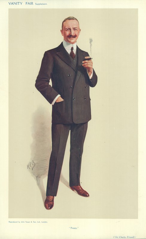 Sir Charles Friswell autorstwa English School