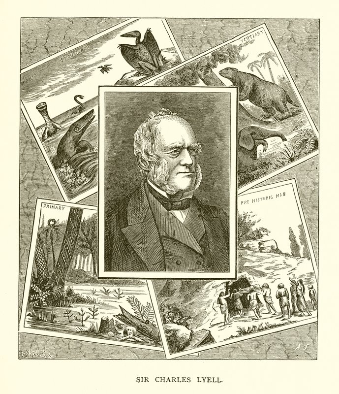 Sir Charles Lyell autorstwa English School