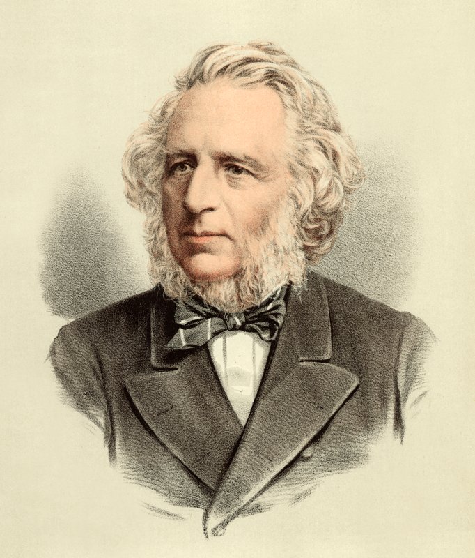 Sir Charles Reed autorstwa English School